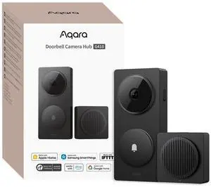 _Mega Brand Smart Doorbell Camera G410 with Chime, 2K, HomeKit Secure Video, 2-Way Audio, Built-in Matter Hub, Wireless/Wired, Supports Apple Home, Alexa, Google, Home Assistant, 2.4G/5GHz Wi-Fi,