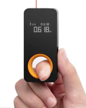 _Mega Brand Measuring Tool, Pocket-Size 98Ft Digital Laser Tape Measure ±2mm Accuracy, USB-C Rechargeable, OLED Display, Ft/M/in Unit Conversion, Real-time Data Sync, Cool Gadgets for Men & Home Use