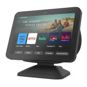 _Mega Brand Echo Show 8 (3rd Gen) Adjustable Stand with USB-C Charging Port | Charcoal