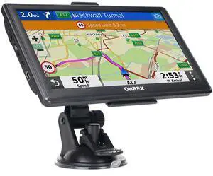 _Mega Brand GPS Navigator for Car Truck RV 2025,Truck GPS Commercial Drivers,Trucker GPS for semi Truck,Free Lifetime Maps Updates,7 inch Touchscreen,Custom Truck Routing,Driver Alerts