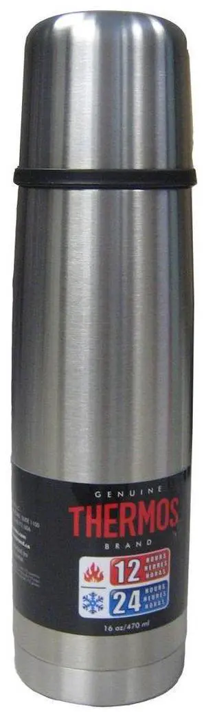 _Mega Brand Vacuum Insulated 16 Ounce Compact Stainless Steel Beverage Bottle