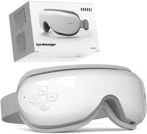 _Mega Brand Eye Massager with Heat, Birthday Gifts for Mom Dad Her Him, Heated Eye Massager for Migraines with Compression and Bluetooth, Reduce Eyes Strain, Dark Circles and Improve Sleep