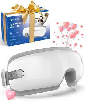 _Mega Brand Eye Massager with Heat, Relaxation Birthday Gifts for Mom Dad Women Men Her Him, Heated Eye Mask for Migraine & Headache Relief, Dry Eyes, Improved Sleep