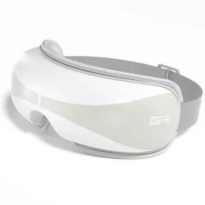 _Mega Brand Eye Massager with Heat, Portable Eye Mask Massager for Relaxation, Stress Relief, and Tension Reduction, Ideal for Dry Eyes, Headaches, and Fatigue Relief, Gift Idea for Man & Women