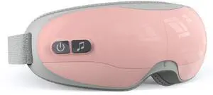 _Mega Brand Heated Eye Massager for Gift  Sleep Mask for Migraine Relief, Relaxation Gifts for Women, Mom, Her  Mothers Day/Birthday Gifts, Dry Eye & Migraine Relief, Pink