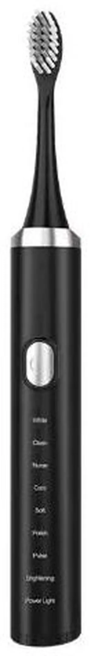 _Mega Brand Sonic Electric Toothbrush67g, USB-C Rechargeable with LCD Display, 8 Brushing Modes, 4 Dupont Brush Heads, 2-Min Timer & 30-S Quad-Pacer, IPX7 Waterproof Travel Toothbrush, 30-Day Battery