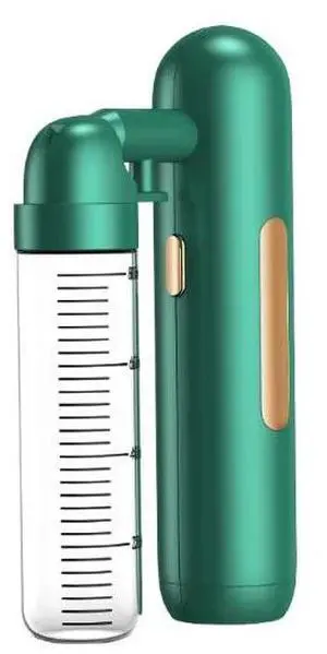 _Mega Brand Handheld Humidifier 99g, USB-C Rechargeable Nano Mist Travel Humidifier, 200 ml Tank, Pocket-Size 2.0 in×0.9 in×3.7 in, Quiet 30 dB, 10 h Runtime, Portable Cool Mist for Bedroom, Office De