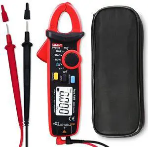 _Mega Brand  UT210e Digital Clamp Meter AC DC Amp Meter Clamp Multimeter True RMS 2000 Counts Voltmeter Continuity Tester Capacitor HVAC Tool Multi Tester