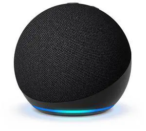 _Mega Brand Echo Dot, Vibrant sounding Alexa speaker, Great for bedrooms, dining rooms and offices, Charcoal