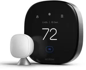 _Mega Brand Smart Thermostat Premium with Smart Sensor and Air Quality Monitor - Programmable Wifi Thermostat - Works with Siri, Alexa, Google Assistant