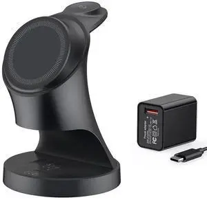 _Mega Brand Wireless Charger,3 in 1 Magnetic Wireless Charger Stand, Fast Wireless Charging Dock for iPhone17/16/15/14/13/12 Series, Apple Watch Series, AirPods Pro.