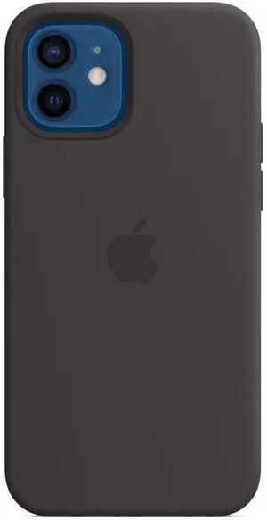 _Mega Brand iPhone 12 and iPhone 12 Pro Silicone Case with Magsafe - Black