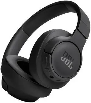 _Mega Brand Tune 720BT - Wireless Over-Ear Headphones with Pure Bass Sound, Bluetooth 5.3, Up to 76H Battery Life and Speed Charge, Lightweight, Comfortable and Foldable Design (Black)