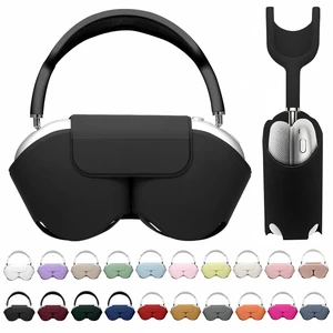 Apple Airpods Max Smart Case Cover, Soft PU Leather Protective Cover Accessories for Airpod Max with Sleep Mode, Anti-Dust Travel Carrying Case for Airpods Pro Max Headphones, Black Apple Airpods Max Smart Case Cover, Soft PU Leather Protective Cover Accessories for Airpod Max with Sleep Mode, Anti-Dust Travel Carrying Case for Airpods Pro Max Headphones, Black