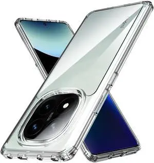 _Mega BrandCompatible with Redmi Note 14 Pro 5G/Note 14 Pro+ 5G/Redmi Note 14 Pro Plus 5G /Xiaomi Poco X7 5G CaseAnti Yellowing Clear Cover Phone Case.Military-Grade Shockproof.Ultra-Thin Drop-Proof