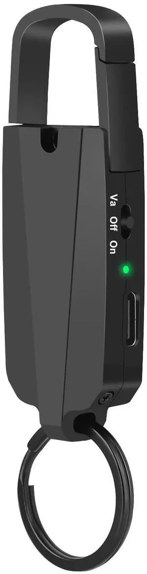 _Mega Brand 64GB Digital Voice Recorder with Playback - Keychain Voice Activated Recorders Audio Recording Device - 760 Hours Capacity for Lectures Meetings Music