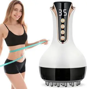 _Mega Brand Microcurrent Lymphatic Drainage Massager for Legs Arms Belly, Body Sculpting Machine with Microcurrent, Cellulite Massage Tool,Light, Heat & Vibration, Promotes Circulation Skin Renewal