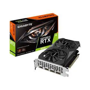 _Mega Brand GeForce RTX 3050 WINDFORCE OC V2 6G Graphics Card, 2X WINDFORCE Fans, 6GB GDDR6 96-bit GDDR6, GV-N3050WF2OCV2-6GD Graphics Card