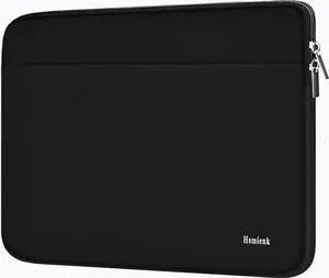 _Mega Brand Laptop case 14 inch, Shockproof Protective Notebook Cover Bag with Accessory Pocket, Durable Carrying Laptop Sleeve Compatible for MacBook HP Lenovo Dell Asus Acer, Black