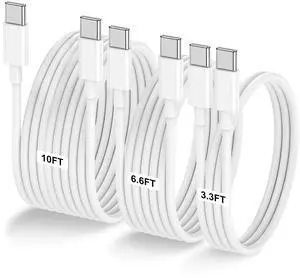 _Mega Brand 3-Pack  60W USB C to USB C Cable, Type C to Type C Cable,Fast Charging Cable for iPhone 17 16 15 Pro Plus Pro Max Airfor Galaxy S25, for iPad Pro/Air, for MacBook Pro/Air and More