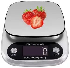 _Mega Brand Food Scale 22lb Weight Grams, Digital Kitchen Scales and Ounces for Cooking, Baking