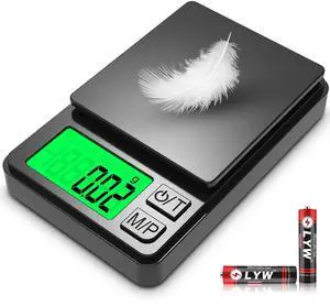 _Mega Brand  Pocket Scale, 1000g x 0.01g Precision Gram Scale, Small Digital Scale Grams Ounces Grains, Kitchen Scale, Jewelry Scale for Gold, Gem, Coffee, Herb, Great for Travel Food Scale