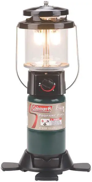 _Mega Brand 1000L Deluxe Propane Lantern, Gas Lamp with Adjustable Brightness, Pressure Control, Carry Handle & Mantles Included, Great for Camping, Hunting, Power Outage & More