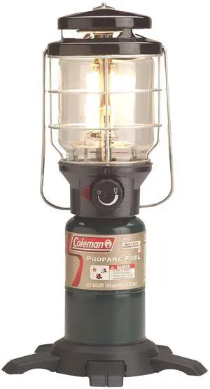 _Mega Brand NorthStar 1500 Lumens Gas Lantern with Matchless Lighting, Folding Propane Lantern with Mantles & Globe for Camping, Power Outage, Outdoor Lighting, & More