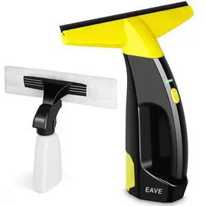 _Mega Brand Rechargeable Window Vac, Power Window Vacuum Cleaner Set, Window Squeegee Electric Cleaning Tool for Windows, Tiles, Mirrors, 200ml Water Tank
