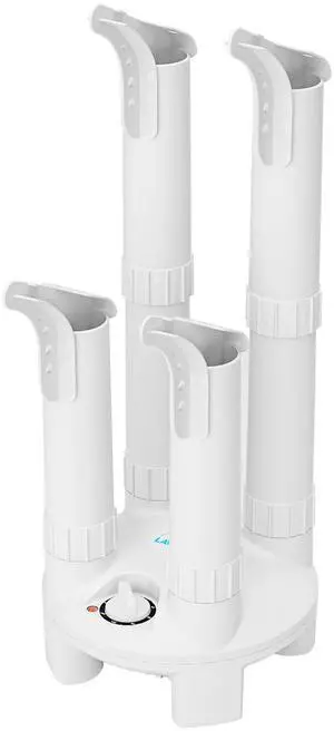 _Mega Brand Boot Dryer, Shoe Dryer and Glove Dryer with Timer and Fan, White