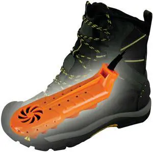 _Mega Brand Unisex's Travel Dry DX Shoe Dryers, Orange and Black, One Size