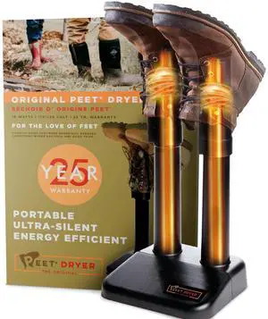 _Mega Brand , Original Dryer, Electric Shoe Dryer, Effective Drying for Work Boots & Outdoor Gear, Athletic Gear, Portable, Silent & Energy-Efficient, Made in USA