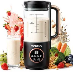 8 in 1 Automatic Nut Milk Maker, 10 Blade 35 oz Homemade Oat, Soy, Plant-Based and Dairy Free Beverages, Almond Milk Maker with Delay Start/Keep Warm/Boil Water, Soy Milk Maker with Nut Milk Bag 8 in 1 Automatic Nut Milk Maker, 10 Blade 35 oz Homemade Oat, Soy, Plant-Based and Dairy Free Beverages, Almond Milk Maker with Delay Start/Keep Warm/Boil Water, Soy Milk Maker with Nut Milk Bag