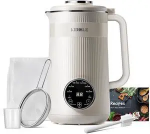 _Mega Brand  8 in 1 Nut Milk Maker Blender, 32oz Homemade Soy, Almond, Oat, Coconut, Plant Based and Non Dairy Beverages, Automatic Soybean Machine With Delay Start/Keep Warm/Boil Water, Cream