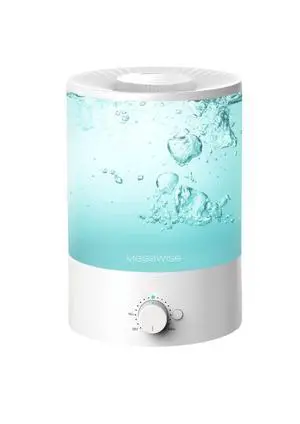 _Mega Brand Topfill 7-colour Night light humidifier for Kid bedroom with 3.5L Large Capacity, No leakage Design Fine Mist Output Auto Shutoff, Essential Oil Safe Tank