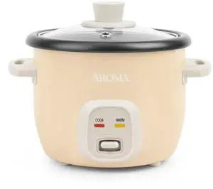 _Mega Brand ® Mini Rice Cooker, 2-Cup (Uncooked) / 4-Cup (Cooked), Grain Cooker, Soup Maker, Oatmeal Cooker, Auto Keep Warm, 1 Qt, Milk Tea color