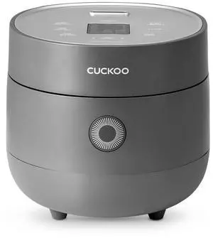 _Mega Brand Micom Rice Cooker 6-Cup Uncooked / 12-Cup Cooked with Nonstick Inner Pot, Versatile Rice Maker with 9 Menu Options, Fuzzy Logic Technology, Auto Clean, Quick Rice Mode, Gray (CR-0675FG)