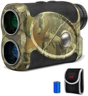 _Mega Brand Hunting Range Finder, Archery Rangefinder for Bow Hunting with Flagpole Lock - Ranging - Speed and Scan