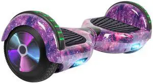 _Mega Brand FLYING-ANT Self Balance Scooter 6.5" with Speaker and LED Lights Red