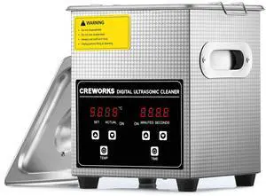 _Mega Brand  Professional Jewelry Cleaning Machine, 2L Jewelry Cleaning Ultrasonic Machine with Heater & Timer, Digital Sonic Cleaning Machine  Cleaning Denture Dental Irrigator Parts Retainer Glasses