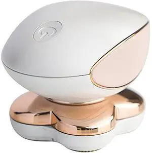 _Mega Brand Electric Razors for Women - Flawless Hair Removal Device with LED Light, Instant & Painless Bikini, Underarm, Arm Hair Removal (Pink)