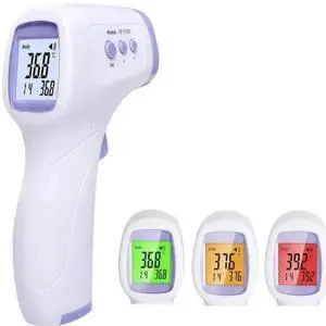 _Mega Brand Digital No-Touch Forehead Thermometer for Adults, Kids & Baby  Instant-Read IR Fever Alarm, 40-Memory, °C/°F Switch, Silent Mode  Home, Clinic, Travel, Daycare, School