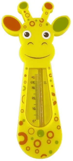 _Mega Brand Cute Digital Baby Thermometer - Intuitive Water & Meat Temperature Gauge with Cute Design, Easy Measurement, 0.1°C/°F Precision.