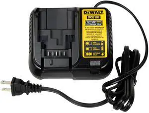 _Mega Brand DEWALT DCB107 12V/20V MAX Lithium-Ion Battery Charger - Fast & Compatible.