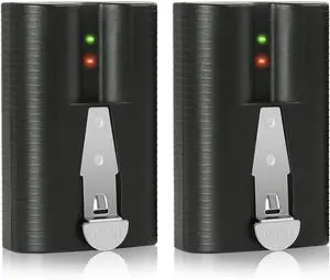 _Mega Brand 2 Pack 6040mAh 3.65V Rechargeable Replacement Batteries for Ring Video Doorbell 2/3/4/3 Plus, Spotlight Cam, Stick Up Cam