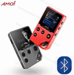Amoi C10 Hi-fi Stereo Music MP3 Player HD Lossless Mini Sports Jogging DAC MP4 Support Radio TF DSD eBook Recorder Trackwheel Walkman