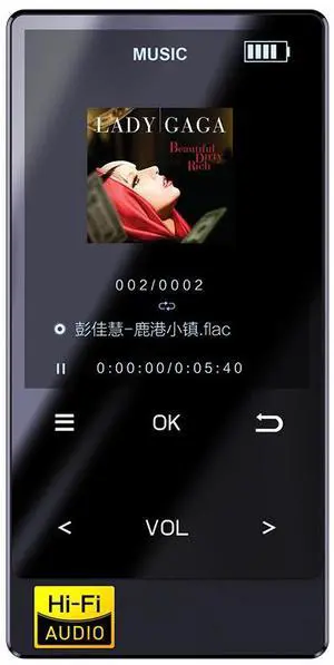 Amoi X3 Bluetooth Professional Sports HIFI Stereo Bass Voice Recorder Dictaphone MP4 Music Player FM Radio E-Book 8GB 16GB