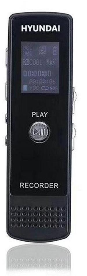 Hyundai IT E666 Professional Digital Voice Recorder AGC Smart Audio Activated Long Distance Recording HD Noise Reduction Dictaphone