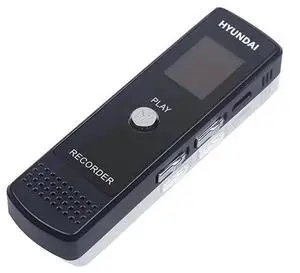 Hyundai IT E666 Professional Digital Voice Recorder AGC Smart Audio Activated Long Distance Recording HD Noise Reduction Dictaphone 32GB