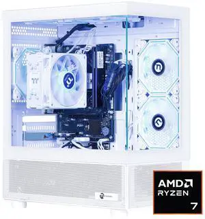 NINGMEI Gaming PC Desktop , AMD Ryzen 7 5700G 8 core 3.8GHz (4.6GHz Turbo Boost), 16GB DDR4 RAM 3200MHz, 1TB Gen4 SSD, 550W PSU, Game Design Office Platform, Wi-Fi, Windows 11 Prebuilt PC,White NINGMEI Gaming PC Desktop , AMD Ryzen 7 5700G 8 core 3.8GHz (4.6GHz Turbo Boost), 16GB DDR4 RAM 3200MHz, 1TB Gen4 SSD, 550W PSU, Game Design Office Platform, Wi-Fi, Windows 11 Prebuilt PC,White
